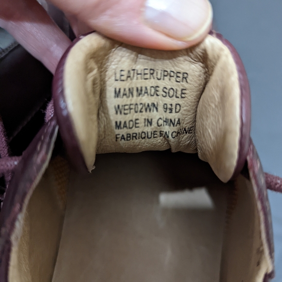 Aravon Women's shoes Brown Leather, Size 9.5 D - Picture 8 of 9